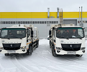 Региональные операторы «РТ-Инвест» первые в России начали использовать новые отечественные мусоровозы на шасси КАМАЗ Компас